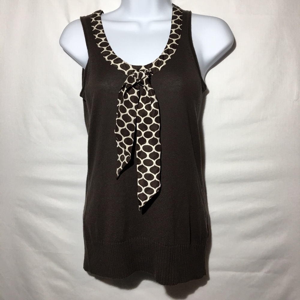 Tory Bruch Silk Cashmere sweater tank